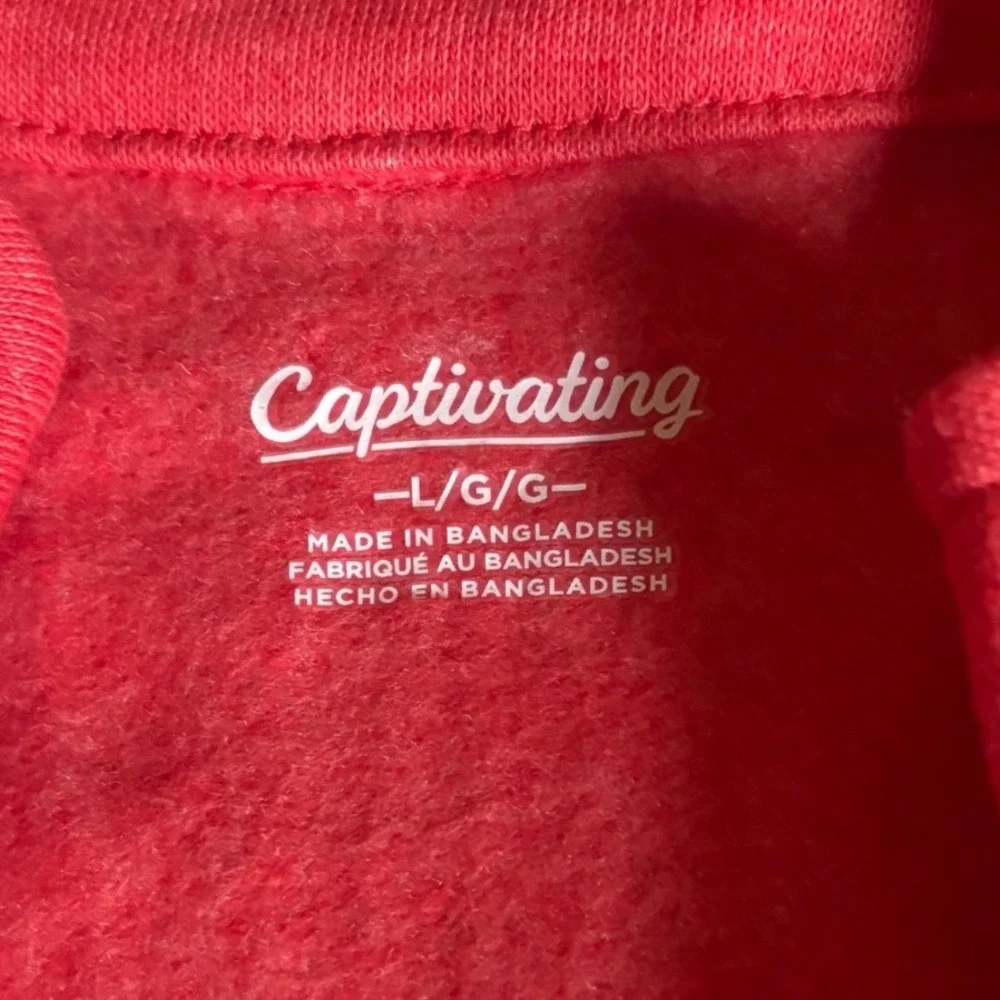 Louisville Cardinals Pullover‎ Quarter Zip Red Gray Long Sleeve Large